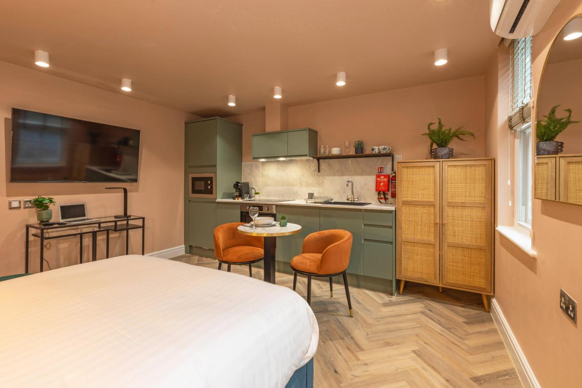 Studio Stay Winckley Chambers プレストン 部屋 写真